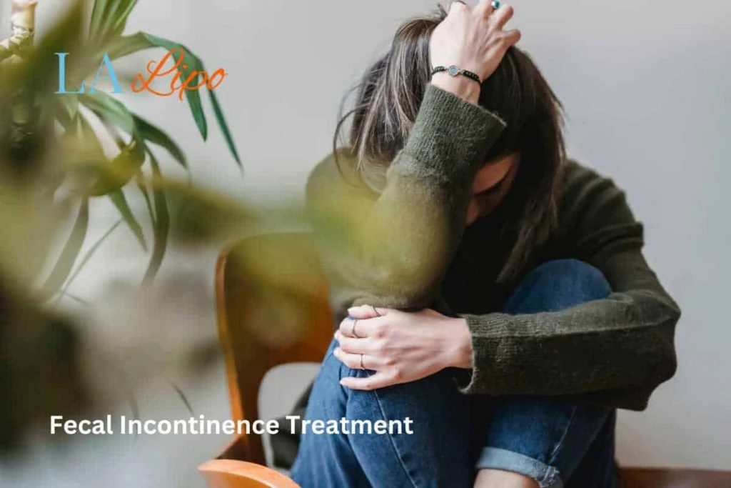 woman worried about fecal incontinence diet St Albans