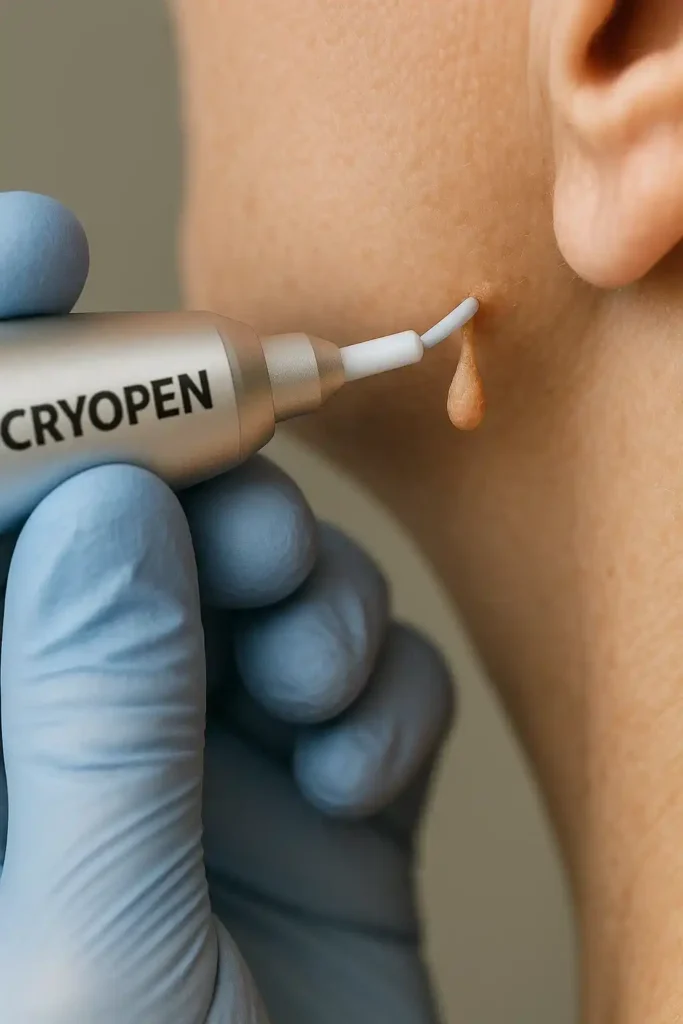Cryopen for skin tags removal St Albans speak to our team today!