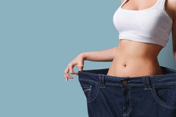 woman after fat reduction treatment St Albans