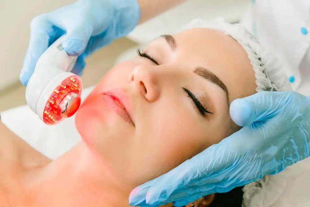 woman having non-surgical Morph8 treatment St Albans