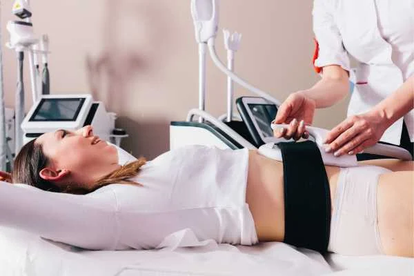 woman having body sculpting to help improve her body image and her mental health St Albans