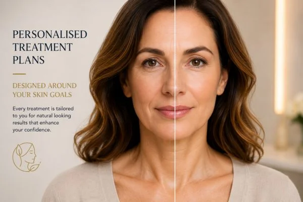 Before and after results of Collagen Lift Therapy St Albans