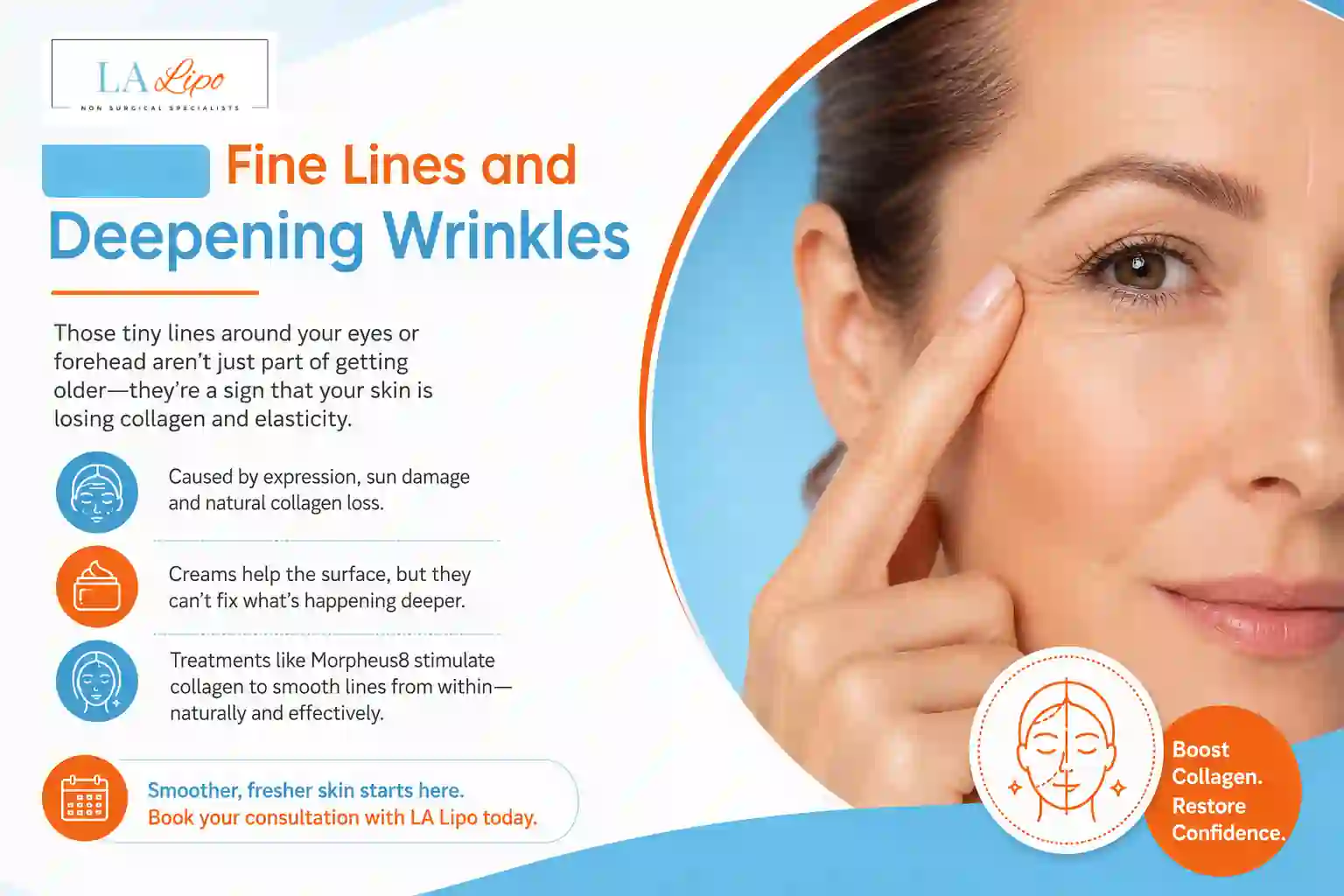 Sign #2: Fine Lines and Deepening Wrinkles St Albans