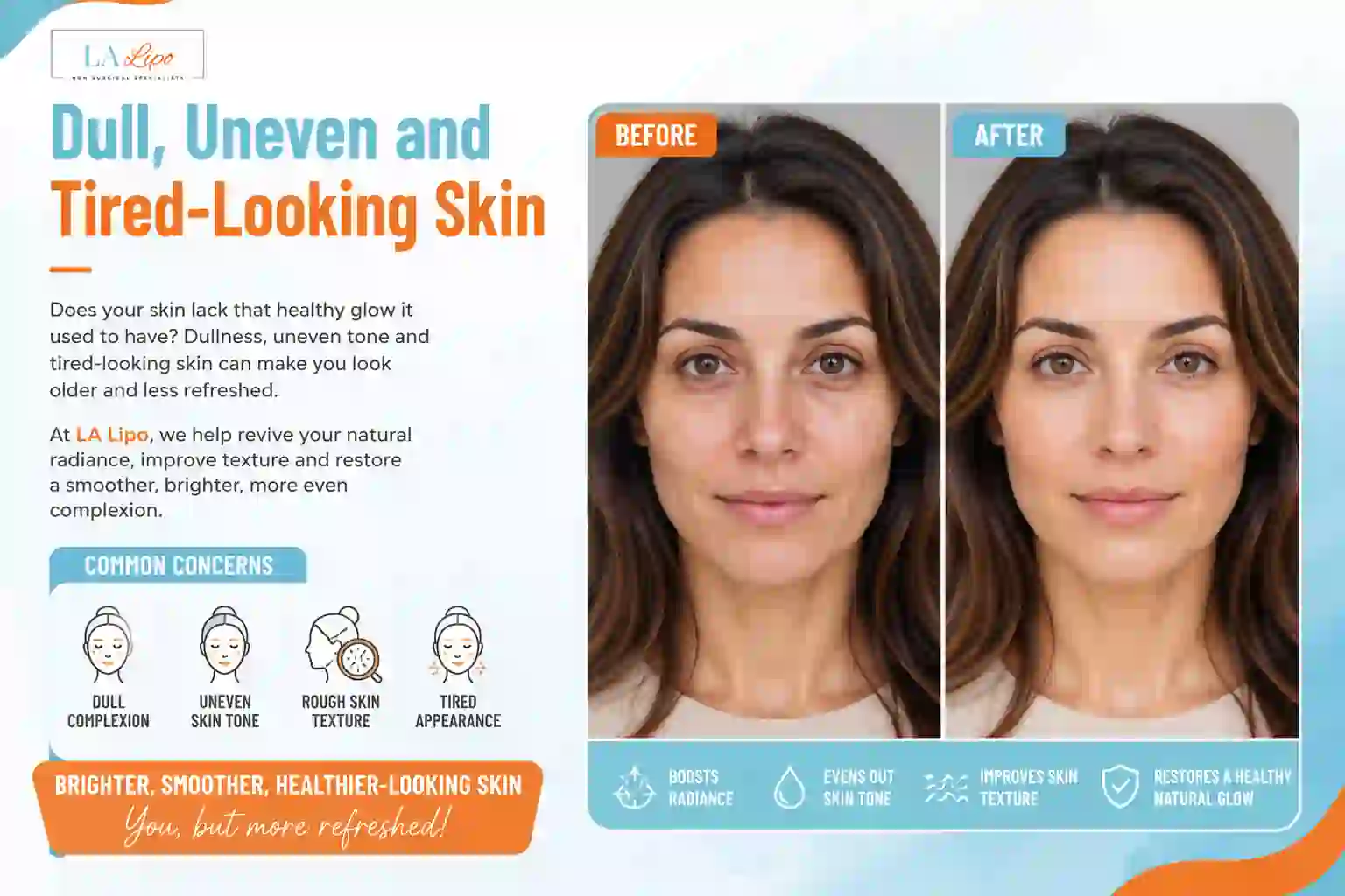 Sign #5: Dull, Uneven and Tired-Looking Skin St Albans
